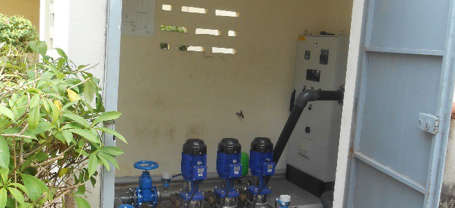 Remplacement groupe de surpression Desaix