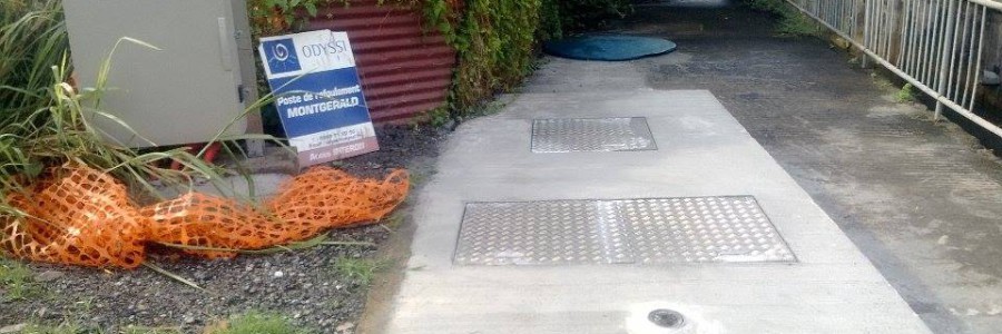 Réhabilitation du poste de refoulement de Mongérald